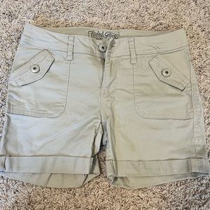 Faded Glory Size 4 Khaki Vintage faded look.